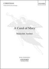 A Carol of Mary SATB choral sheet music cover
